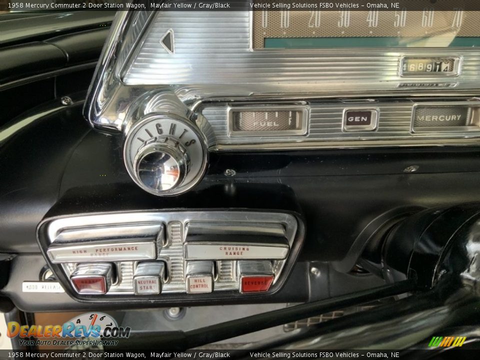 1958 Mercury Commuter 2 Door Station Wagon Shifter Photo #18