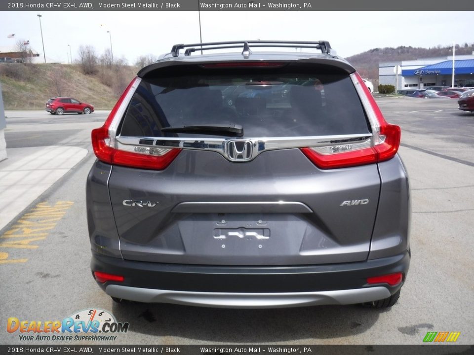 2018 Honda CR-V EX-L AWD Modern Steel Metallic / Black Photo #8