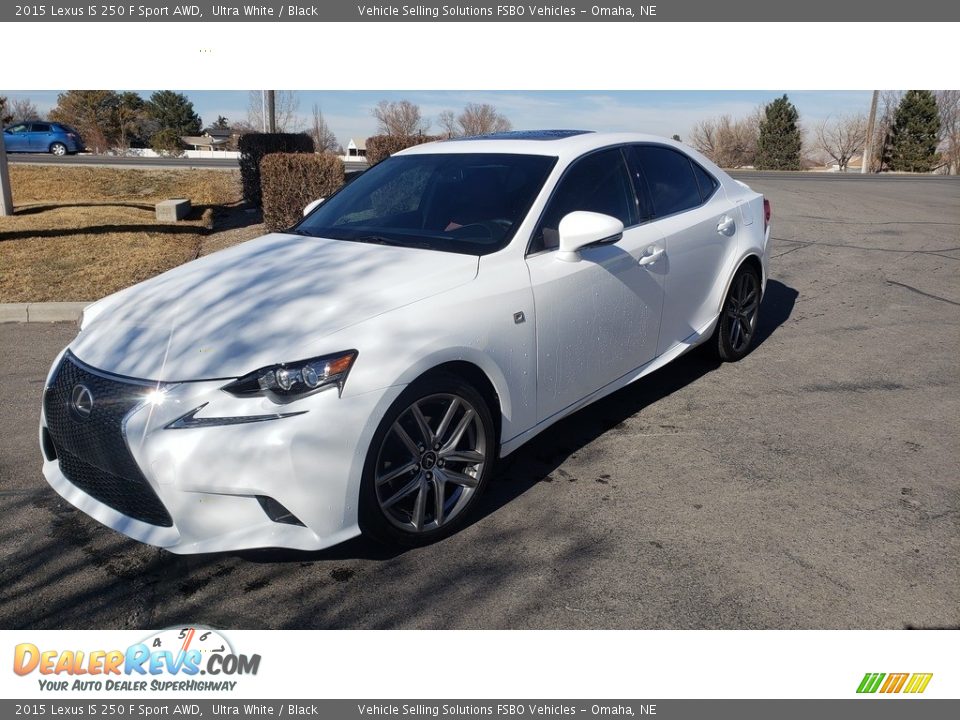 Ultra White 2015 Lexus IS 250 F Sport AWD Photo #1