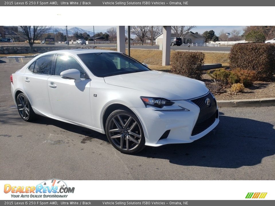 Ultra White 2015 Lexus IS 250 F Sport AWD Photo #5