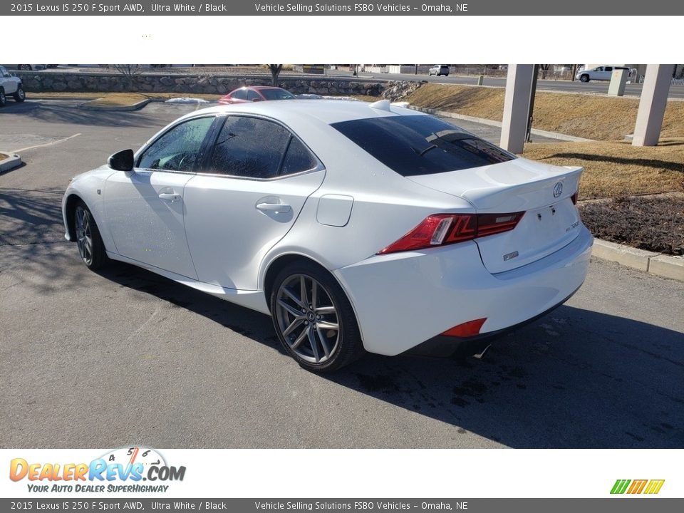 2015 Lexus IS 250 F Sport AWD Ultra White / Black Photo #6