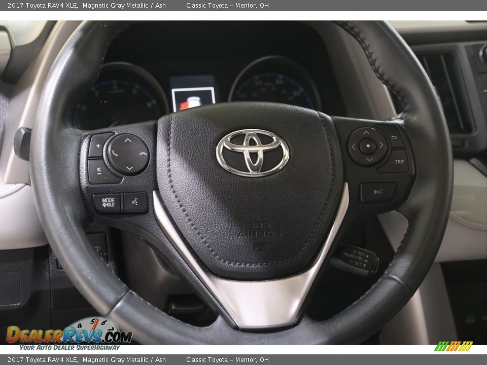 2017 Toyota RAV4 XLE Magnetic Gray Metallic / Ash Photo #7