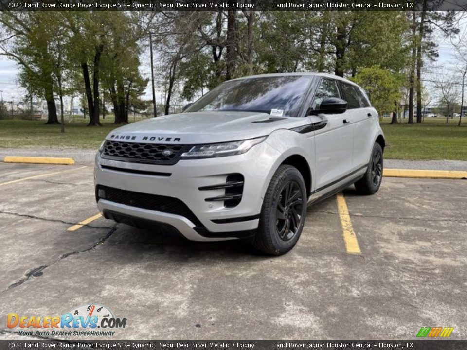 2021 Land Rover Range Rover Evoque S R-Dynamic Seoul Pearl Silver Metallic / Ebony Photo #1