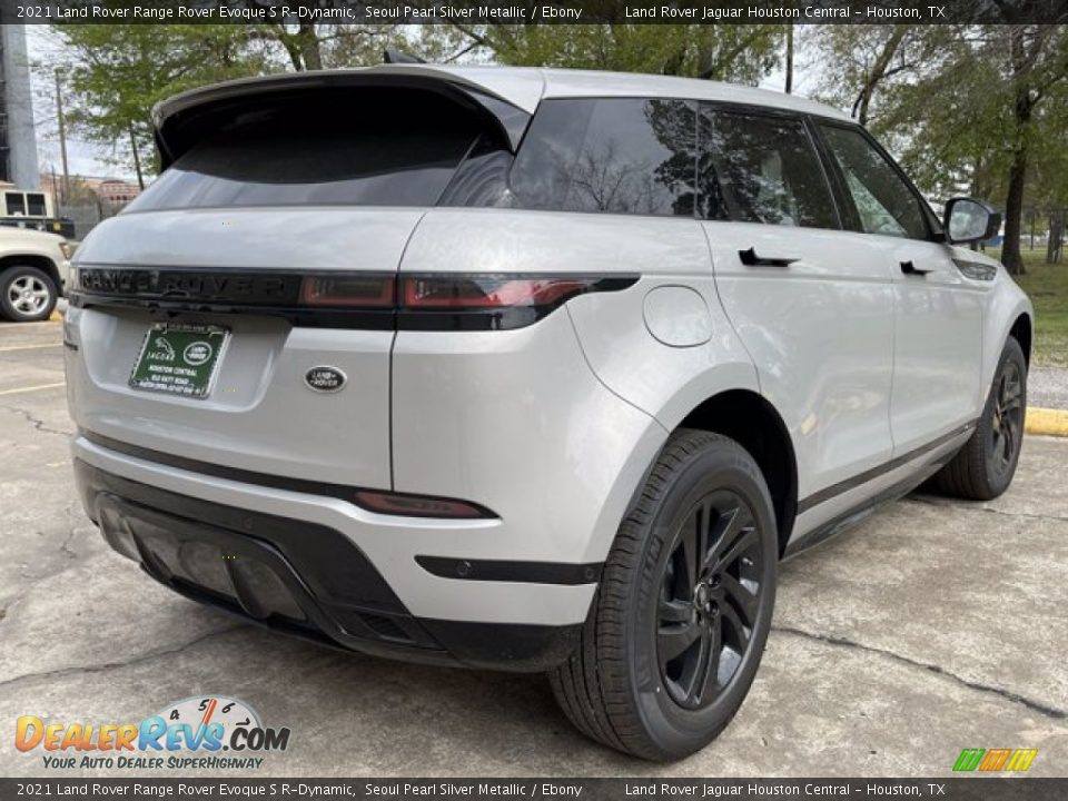 2021 Land Rover Range Rover Evoque S R-Dynamic Seoul Pearl Silver Metallic / Ebony Photo #3