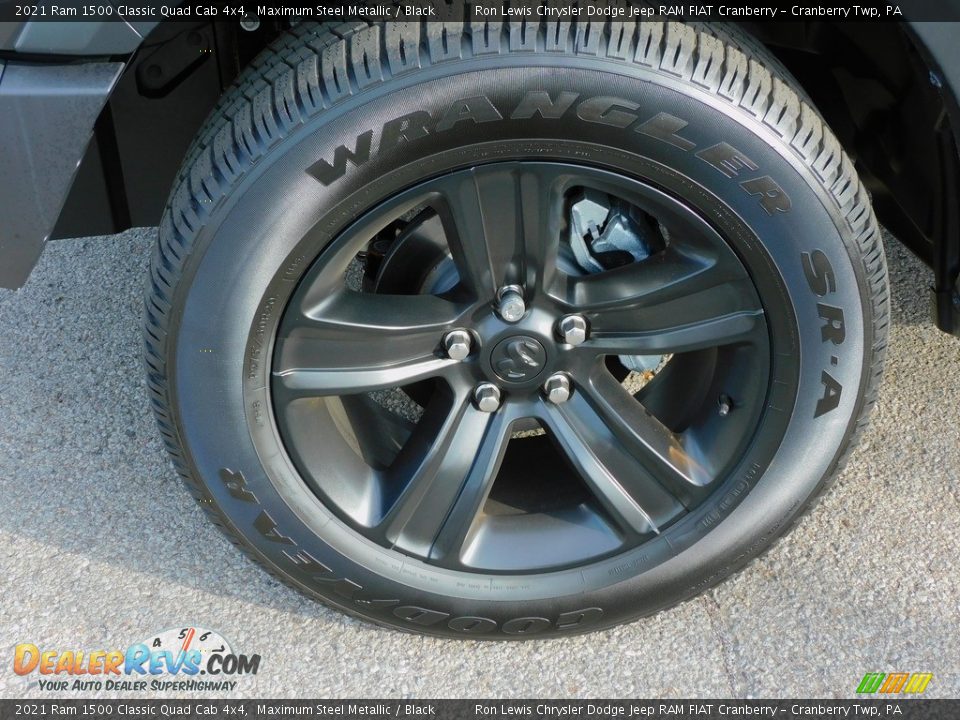 2021 Ram 1500 Classic Quad Cab 4x4 Maximum Steel Metallic / Black Photo #10