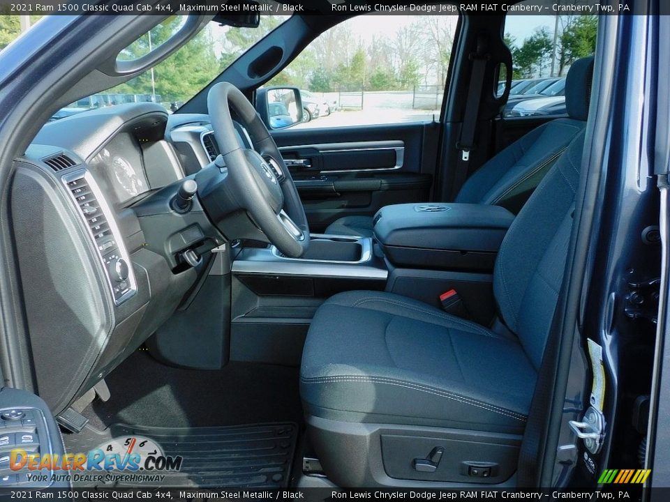 2021 Ram 1500 Classic Quad Cab 4x4 Maximum Steel Metallic / Black Photo #11