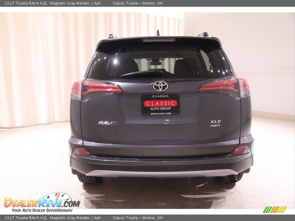 2017 Toyota RAV4 XLE Magnetic Gray Metallic / Ash Photo #18