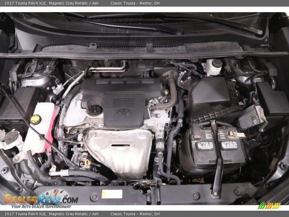 2017 Toyota RAV4 XLE Magnetic Gray Metallic / Ash Photo #19