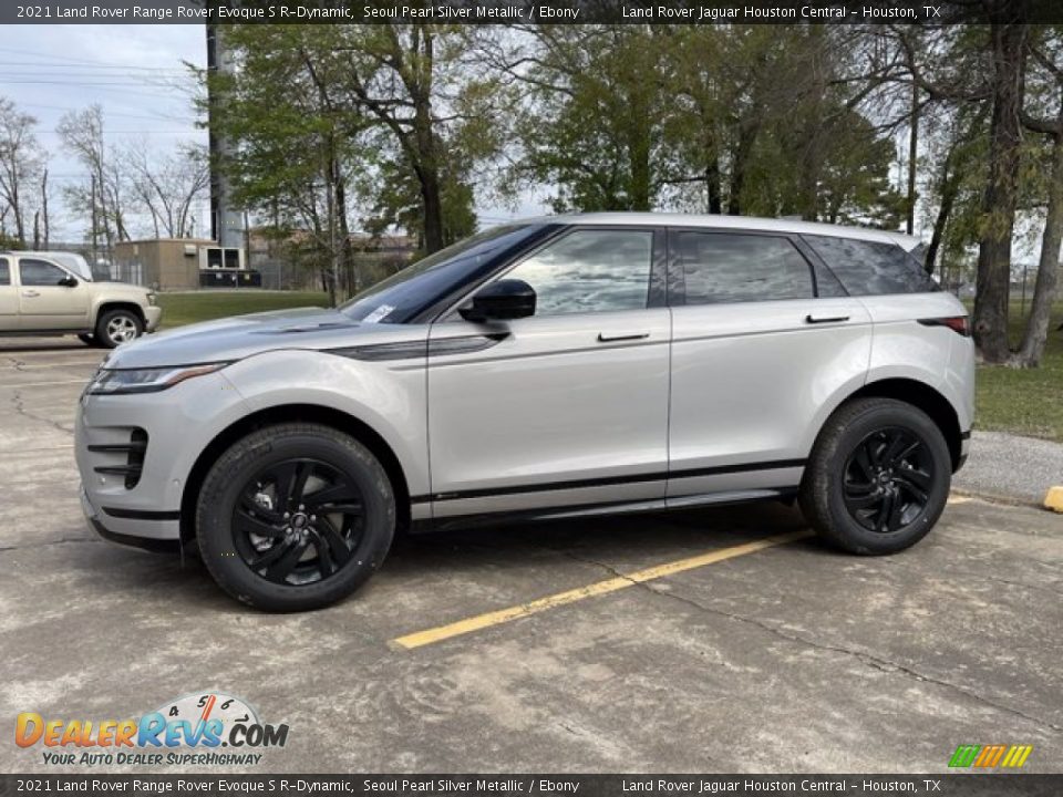 Seoul Pearl Silver Metallic 2021 Land Rover Range Rover Evoque S R-Dynamic Photo #7