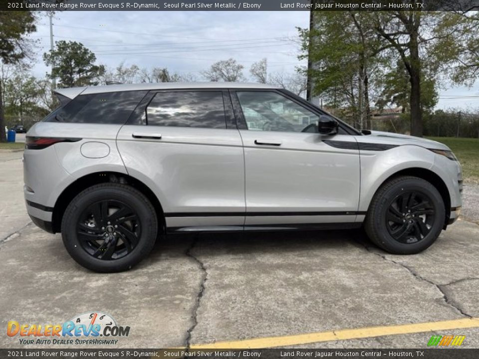 Seoul Pearl Silver Metallic 2021 Land Rover Range Rover Evoque S R-Dynamic Photo #8