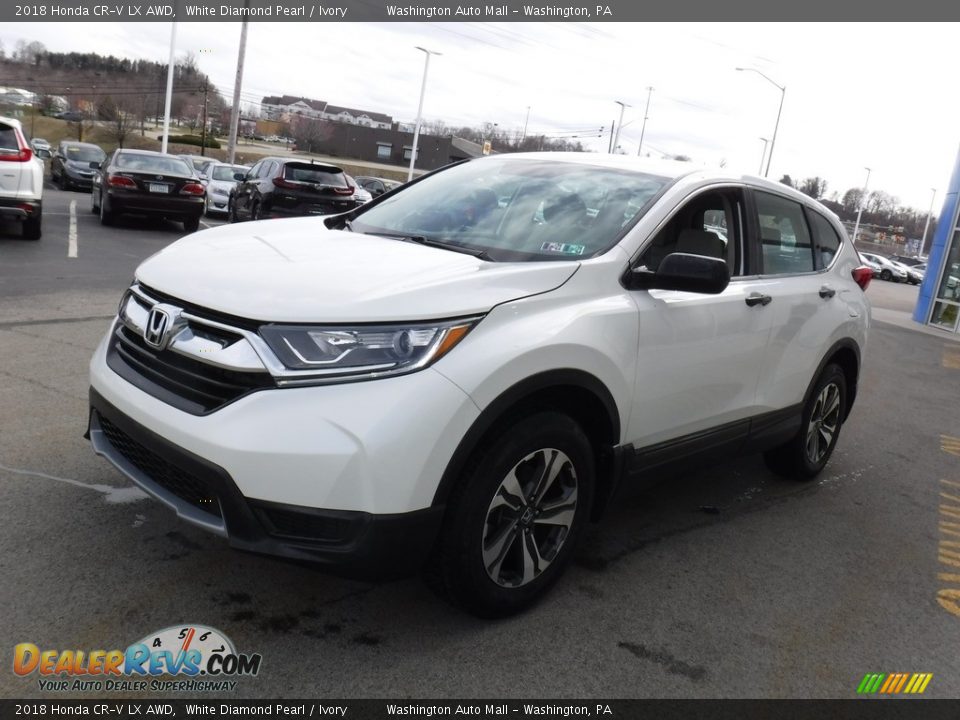 2018 Honda CR-V LX AWD White Diamond Pearl / Ivory Photo #5