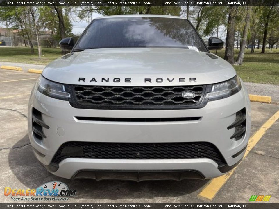 2021 Land Rover Range Rover Evoque S R-Dynamic Seoul Pearl Silver Metallic / Ebony Photo #10