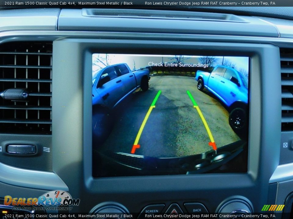 2021 Ram 1500 Classic Quad Cab 4x4 Maximum Steel Metallic / Black Photo #17