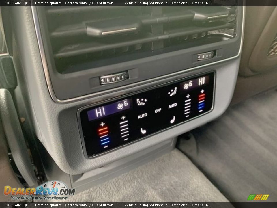 Controls of 2019 Audi Q8 55 Prestige quattro Photo #26