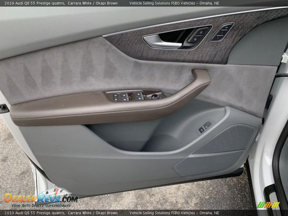 Door Panel of 2019 Audi Q8 55 Prestige quattro Photo #28