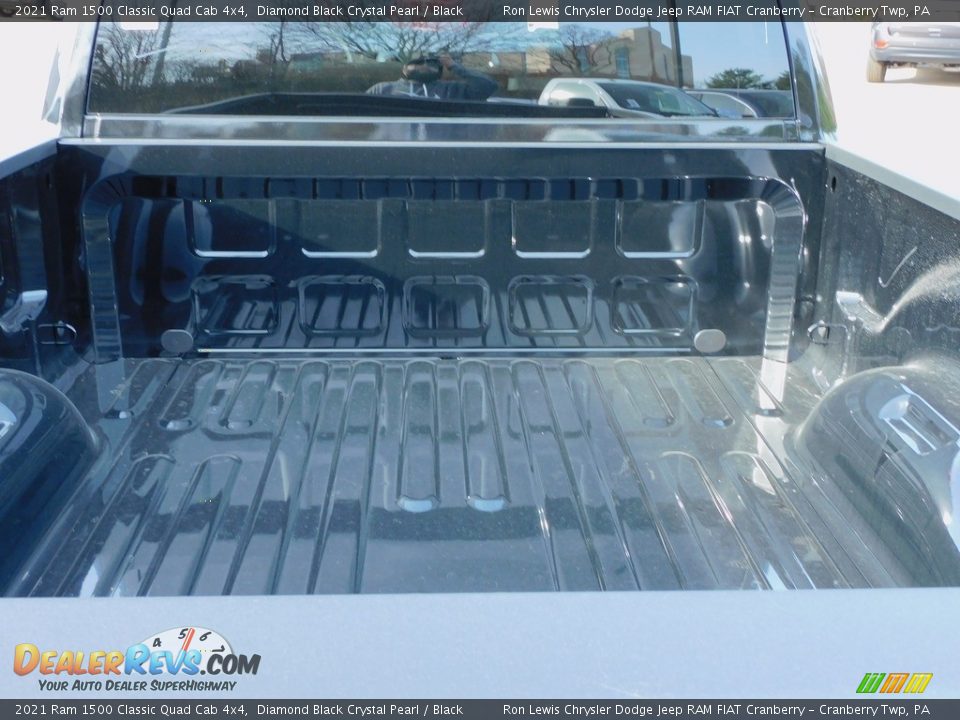 2021 Ram 1500 Classic Quad Cab 4x4 Diamond Black Crystal Pearl / Black Photo #7
