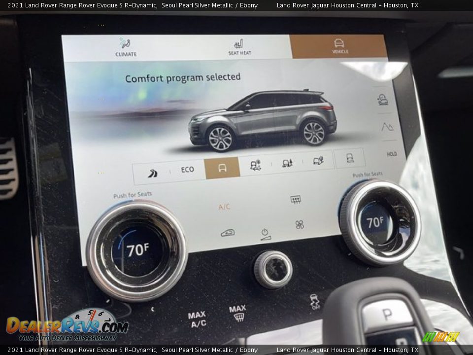 Controls of 2021 Land Rover Range Rover Evoque S R-Dynamic Photo #25