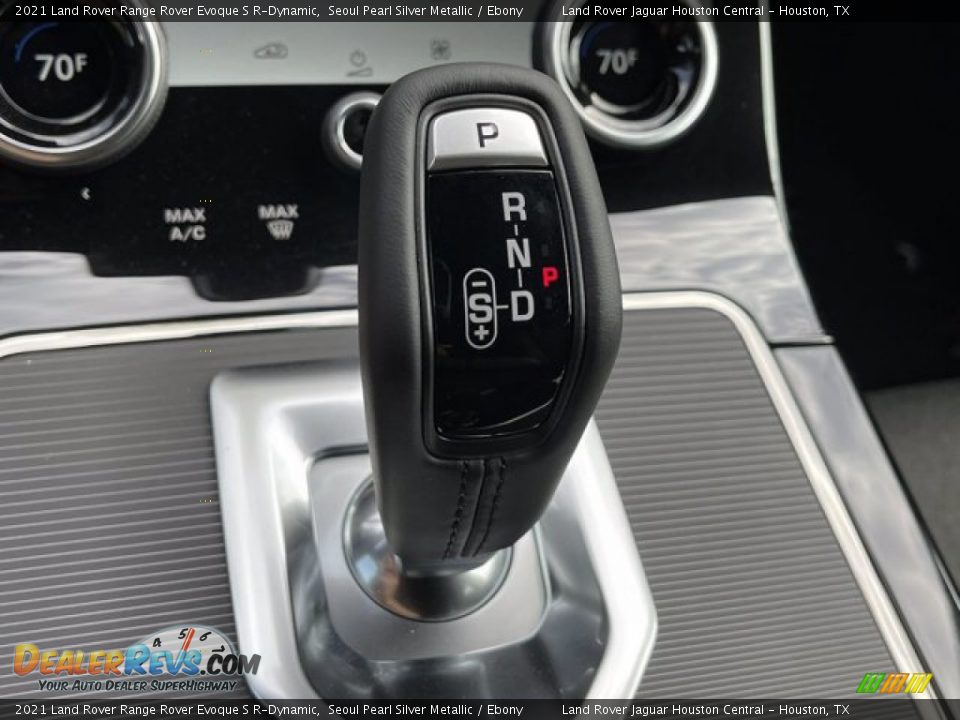 2021 Land Rover Range Rover Evoque S R-Dynamic Shifter Photo #26