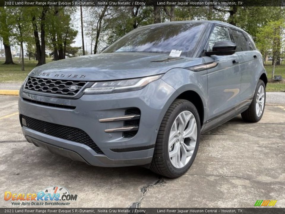 Front 3/4 View of 2021 Land Rover Range Rover Evoque S R-Dynamic Photo #2