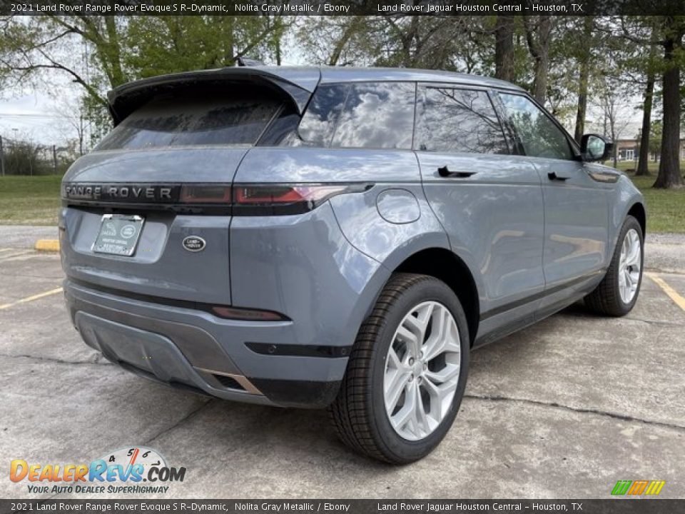 2021 Land Rover Range Rover Evoque S R-Dynamic Nolita Gray Metallic / Ebony Photo #3