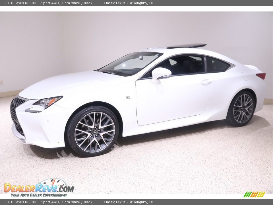 Front 3/4 View of 2018 Lexus RC 300 F Sport AWD Photo #3