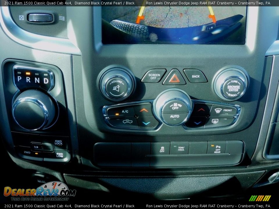 2021 Ram 1500 Classic Quad Cab 4x4 Diamond Black Crystal Pearl / Black Photo #18