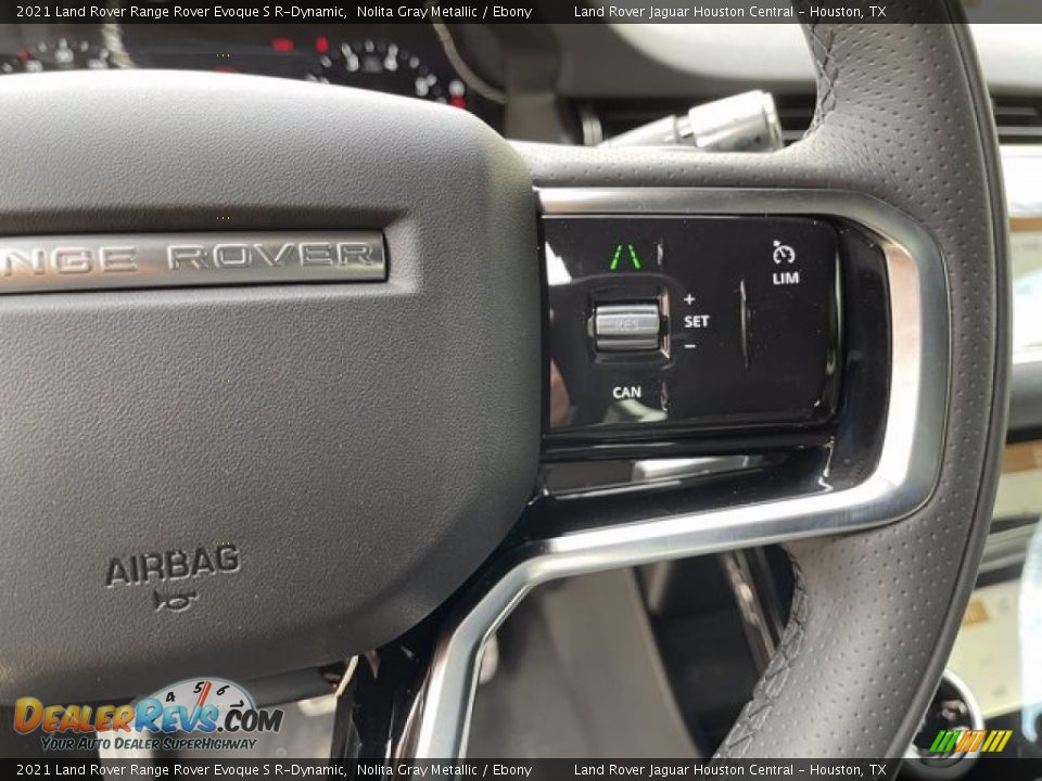 2021 Land Rover Range Rover Evoque S R-Dynamic Steering Wheel Photo #14