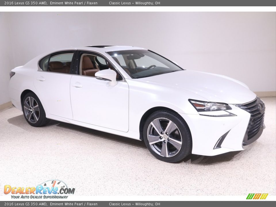 Front 3/4 View of 2016 Lexus GS 350 AWD Photo #1