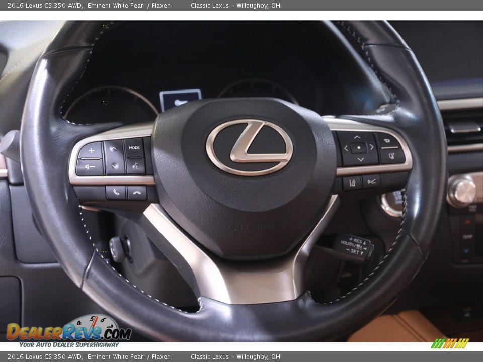 2016 Lexus GS 350 AWD Steering Wheel Photo #7