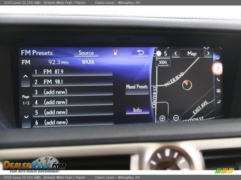 Controls of 2016 Lexus GS 350 AWD Photo #13