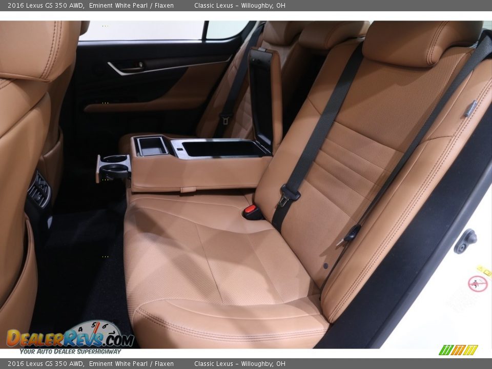 Rear Seat of 2016 Lexus GS 350 AWD Photo #25