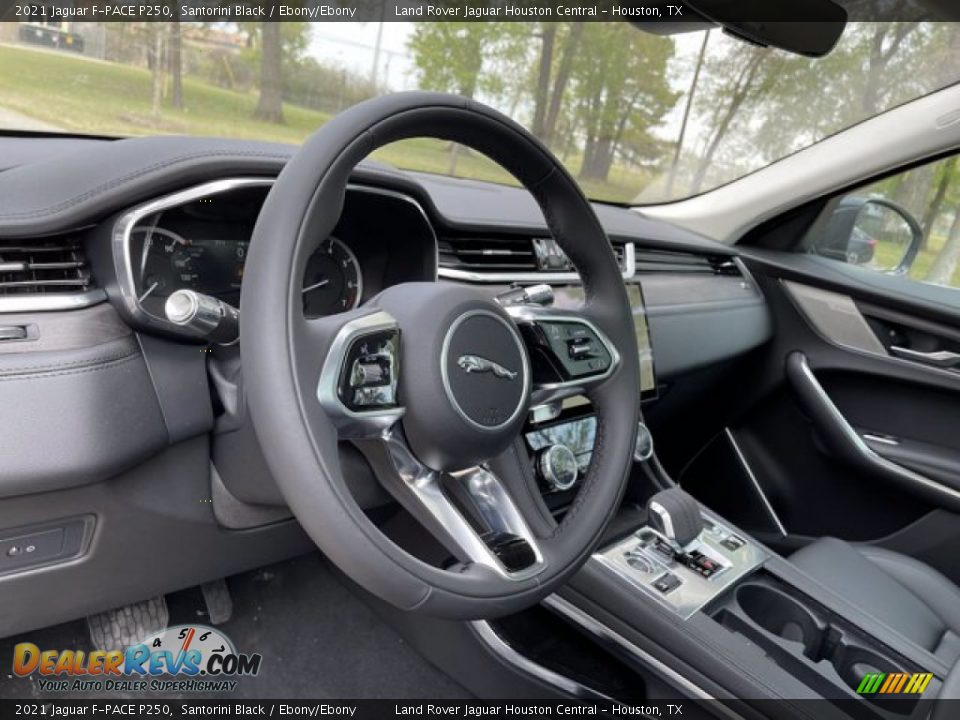 2021 Jaguar F-PACE P250 Steering Wheel Photo #15