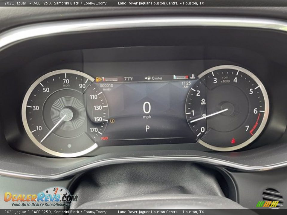 2021 Jaguar F-PACE P250 Gauges Photo #19