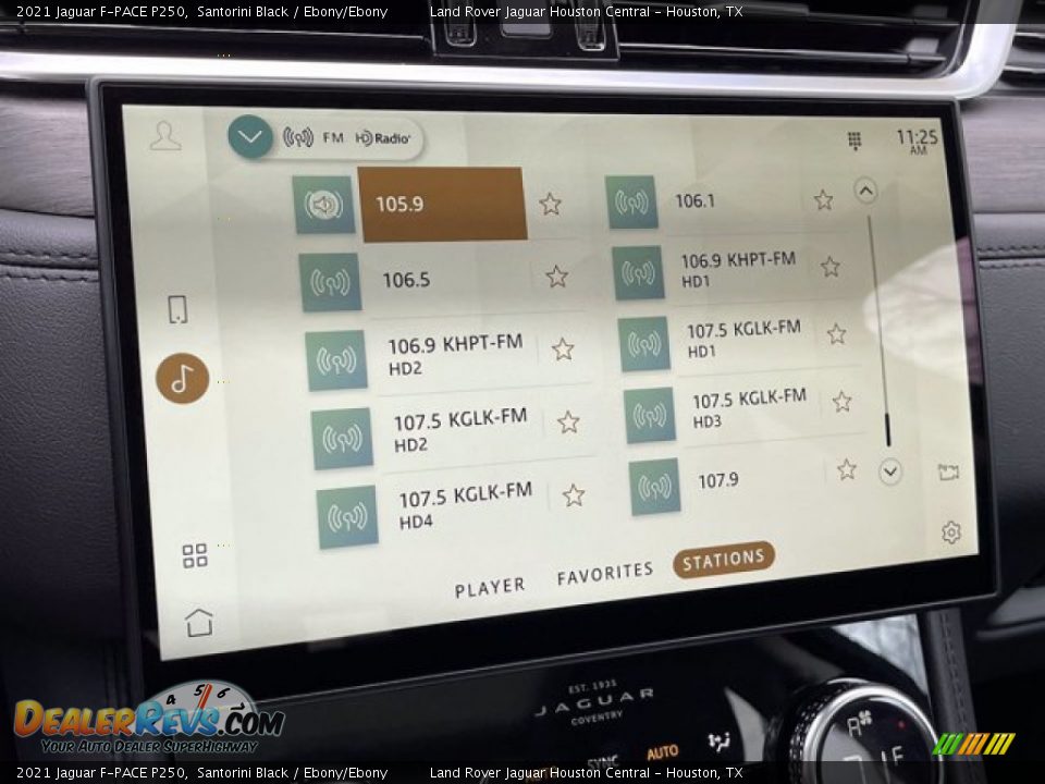 Audio System of 2021 Jaguar F-PACE P250 Photo #21