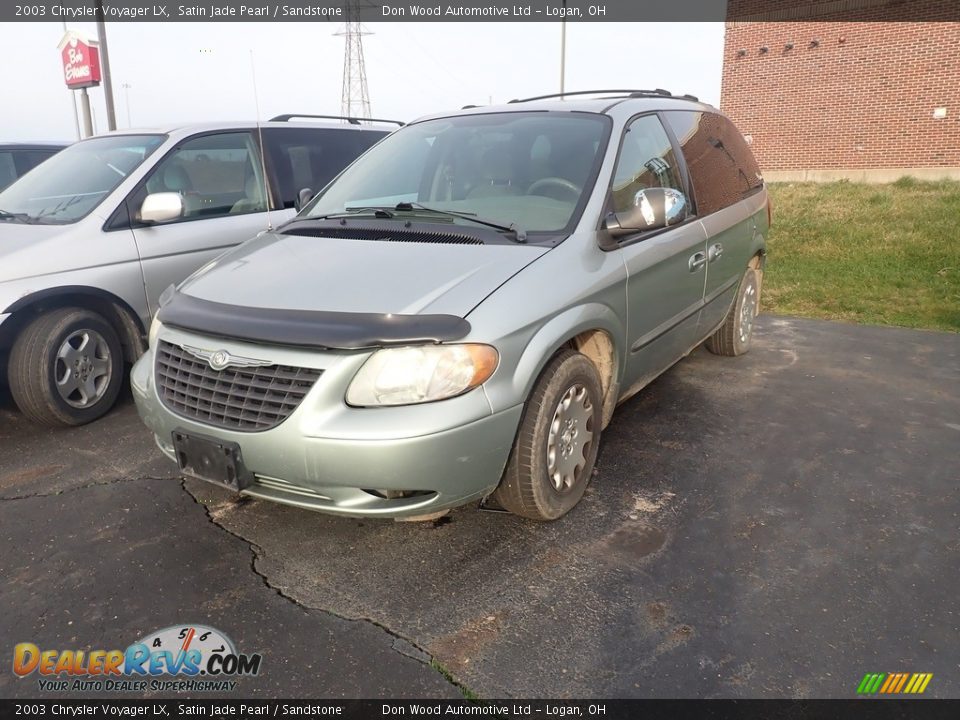 Satin Jade Pearl 2003 Chrysler Voyager LX Photo #5