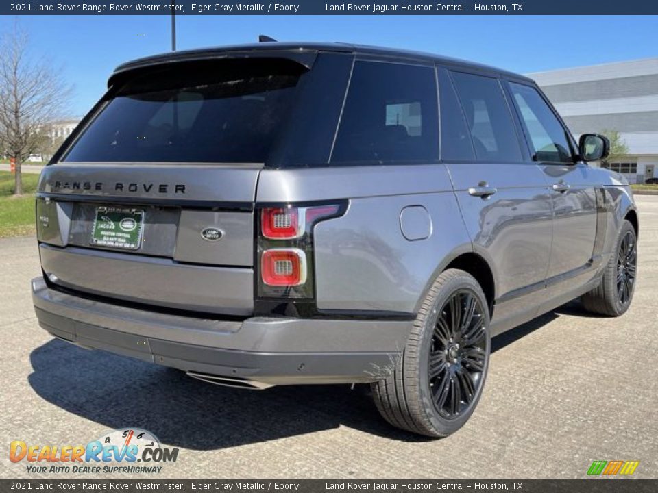 2021 Land Rover Range Rover Westminster Eiger Gray Metallic / Ebony Photo #3