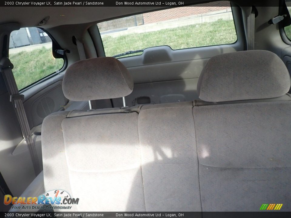 2003 Chrysler Voyager LX Satin Jade Pearl / Sandstone Photo #9