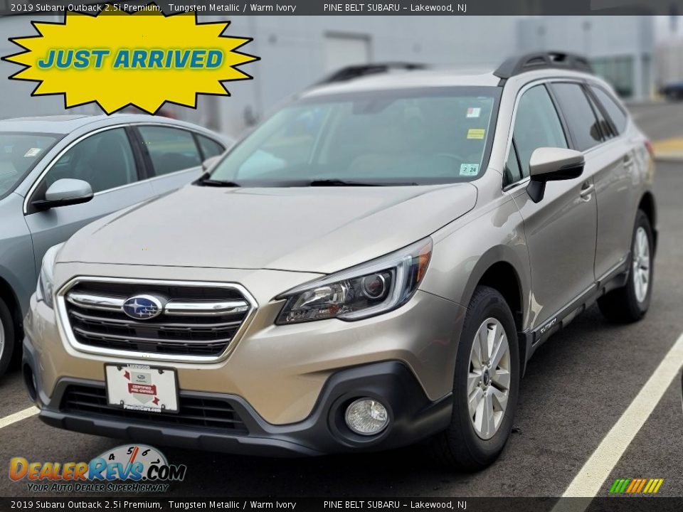 2019 Subaru Outback 2.5i Premium Tungsten Metallic / Warm Ivory Photo #1