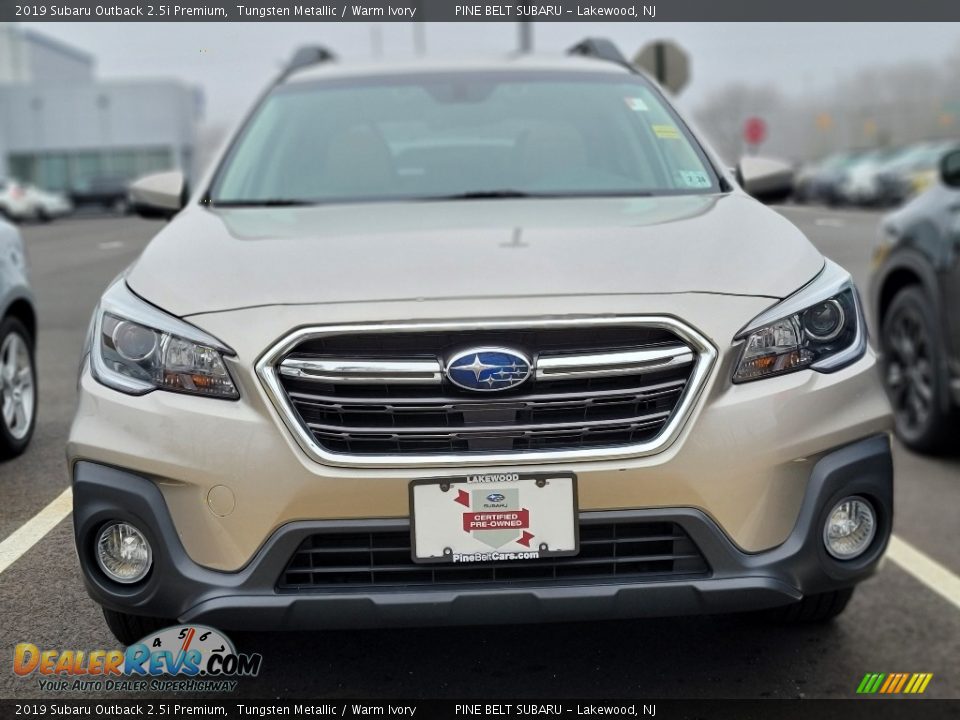 2019 Subaru Outback 2.5i Premium Tungsten Metallic / Warm Ivory Photo #2