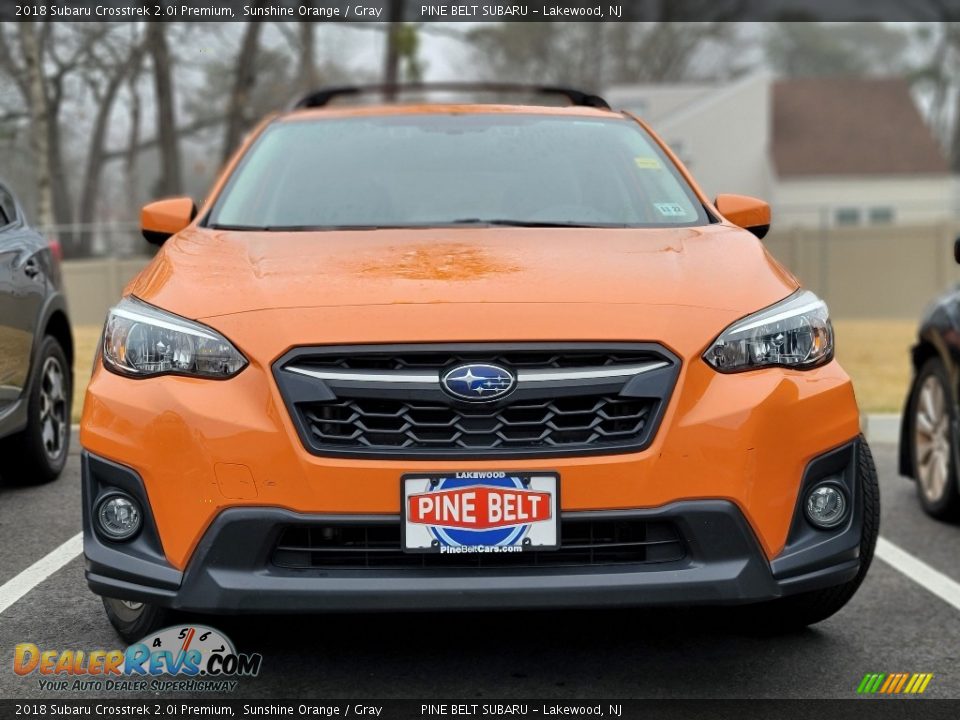 2018 Subaru Crosstrek 2.0i Premium Sunshine Orange / Gray Photo #2