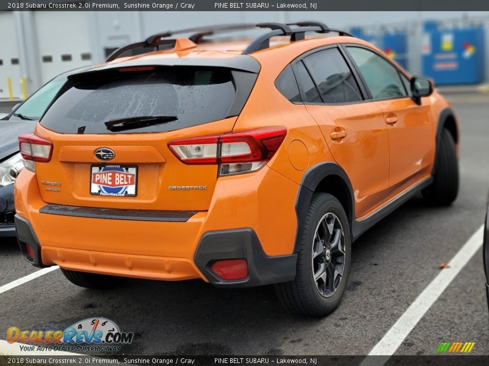 2018 Subaru Crosstrek 2.0i Premium Sunshine Orange / Gray Photo #3