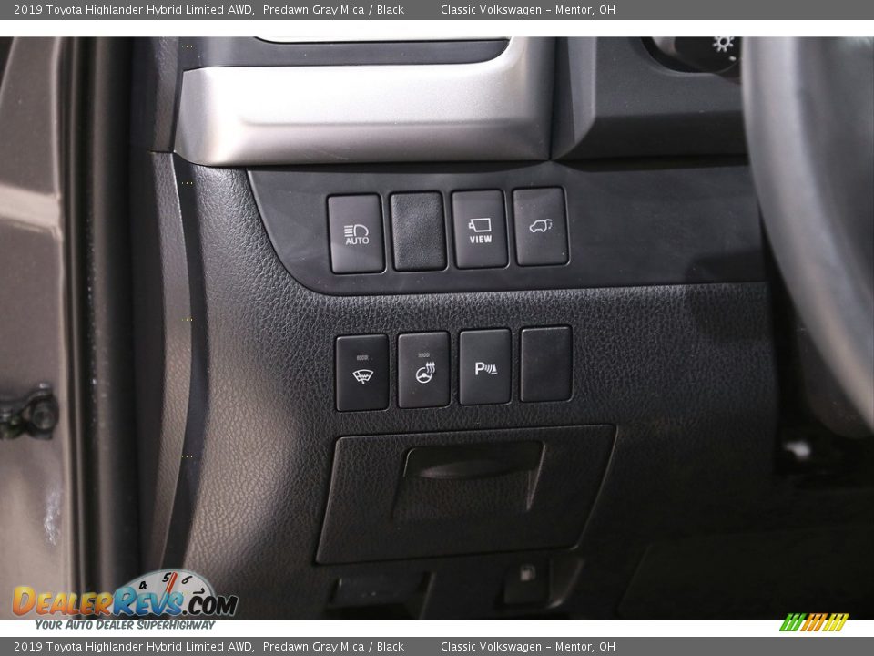 2019 Toyota Highlander Hybrid Limited AWD Predawn Gray Mica / Black Photo #6