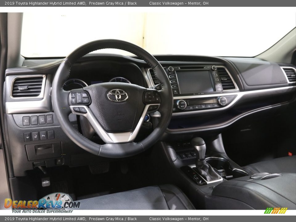 2019 Toyota Highlander Hybrid Limited AWD Predawn Gray Mica / Black Photo #7