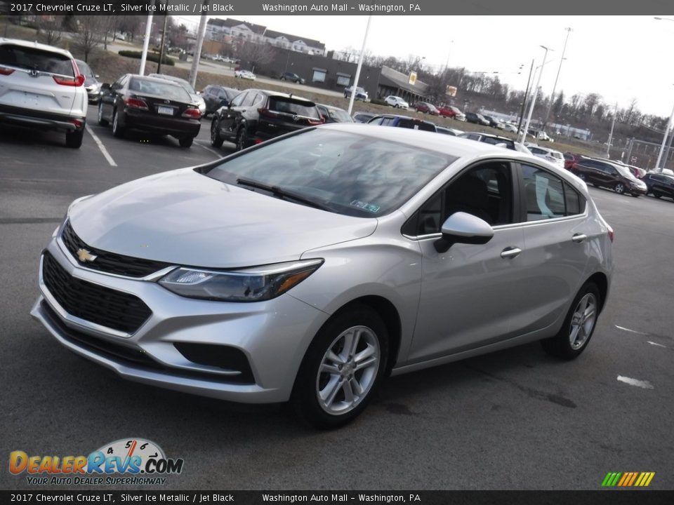 2017 Chevrolet Cruze LT Silver Ice Metallic / Jet Black Photo #4