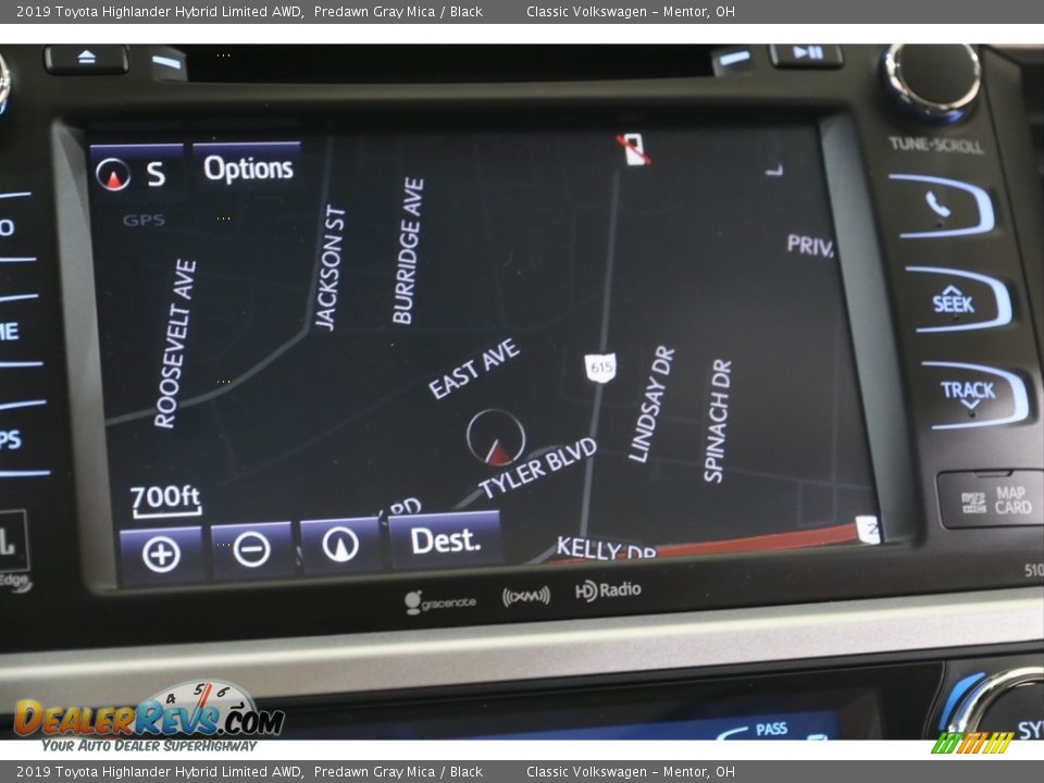 2019 Toyota Highlander Hybrid Limited AWD Predawn Gray Mica / Black Photo #11