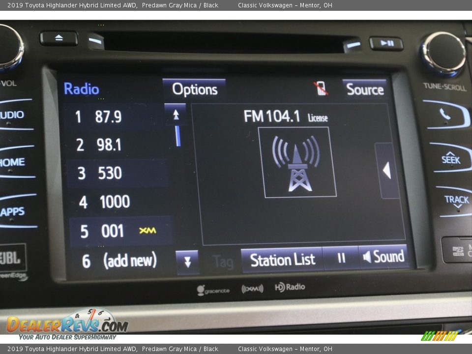 2019 Toyota Highlander Hybrid Limited AWD Predawn Gray Mica / Black Photo #12
