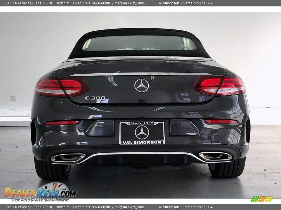2020 Mercedes-Benz C 300 Cabriolet Graphite Grey Metallic / Magma Gray/Black Photo #3