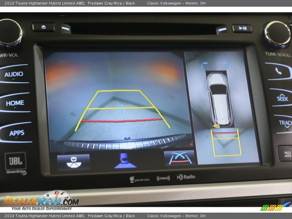 2019 Toyota Highlander Hybrid Limited AWD Predawn Gray Mica / Black Photo #14