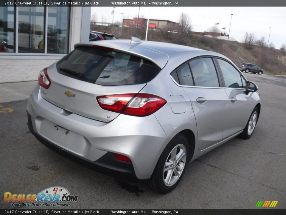 2017 Chevrolet Cruze LT Silver Ice Metallic / Jet Black Photo #8