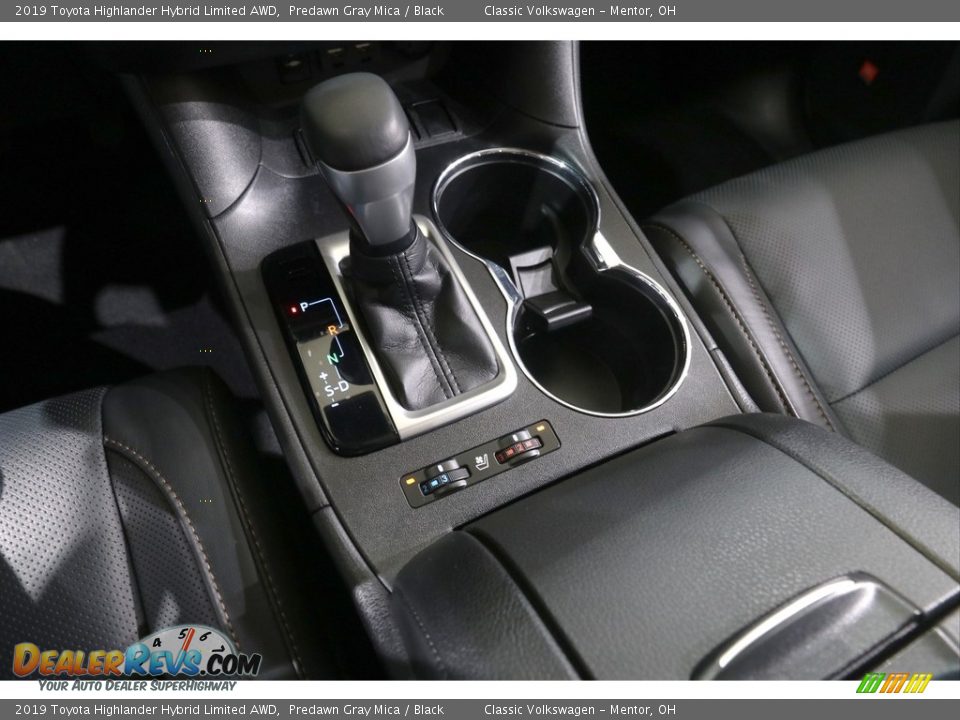 2019 Toyota Highlander Hybrid Limited AWD Predawn Gray Mica / Black Photo #15